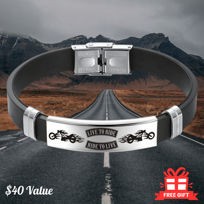 Personalized HD Biker Ring Box Set + 3 Free Gifts