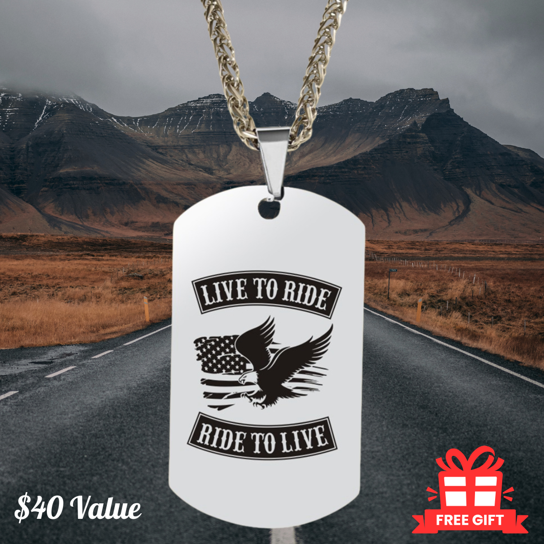 Personalized HD Biker Ring Box Set + 3 Free Gifts