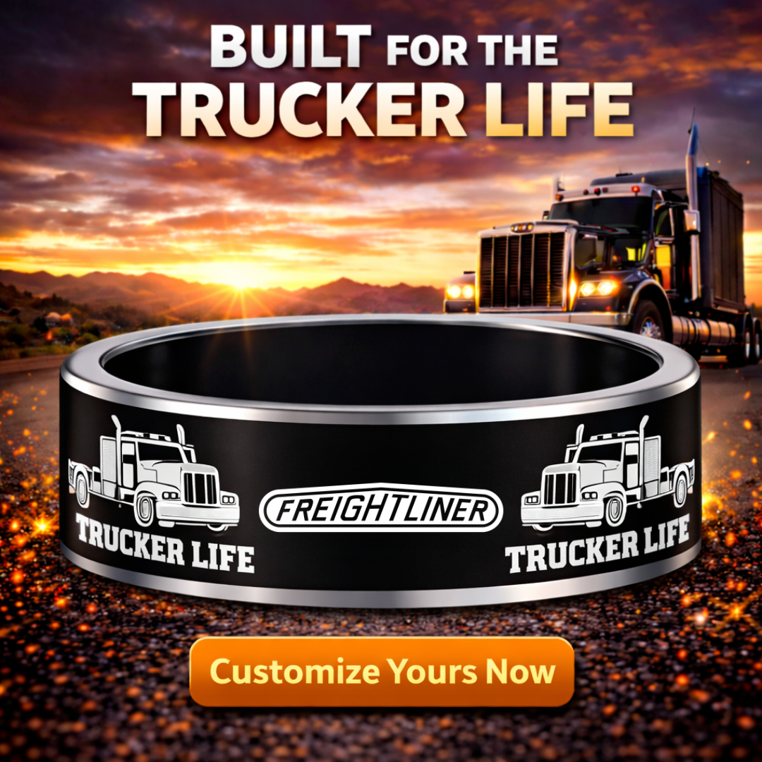 Trucker Ring 😎 + FREE Matching Bracelet! 🎁