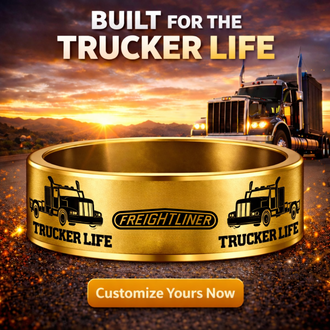 Trucker Ring 😎 + FREE Matching Bracelet! 🎁