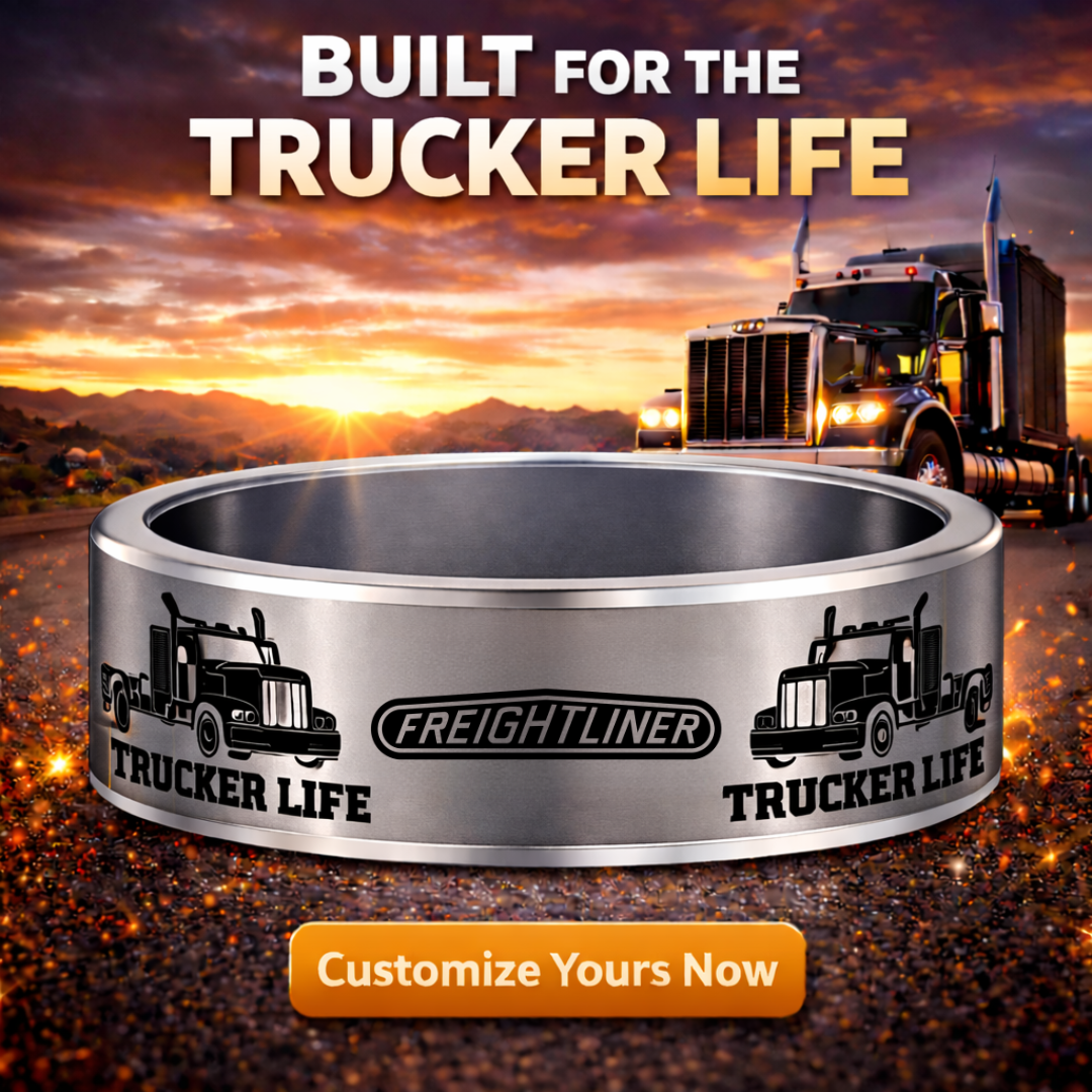 Trucker Ring 😎 + FREE Matching Bracelet! 🎁