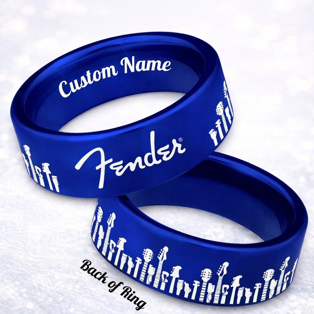 Guitarist Ring 😎 + FREE Necklace! 🎁