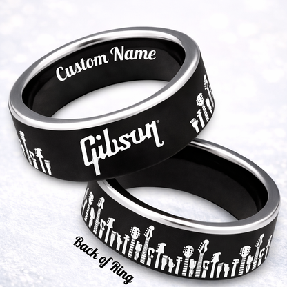 Guitarist Ring 😎 + FREE Necklace! 🎁