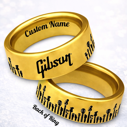 Guitarist Ring 😎 + FREE Necklace! 🎁