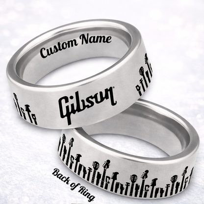 Guitarist Ring 😎 + FREE Necklace! 🎁