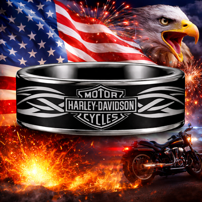 Biker Ring 😎 + Free Bracelet! 🎁