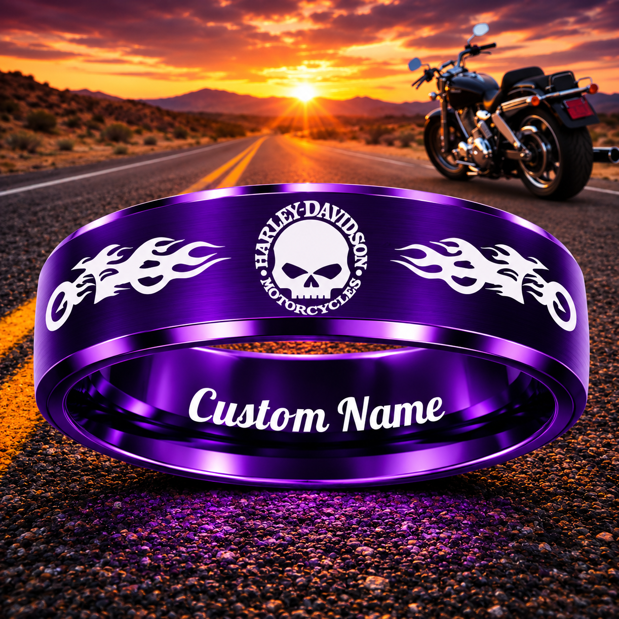Biker Ring 😎 Today 60% Off + Free Bracelet! 🎁
