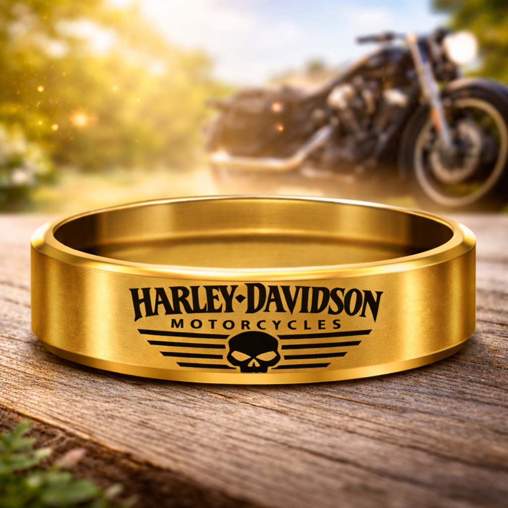 Biker Ring 😎 + Free Bracelet! 🎁