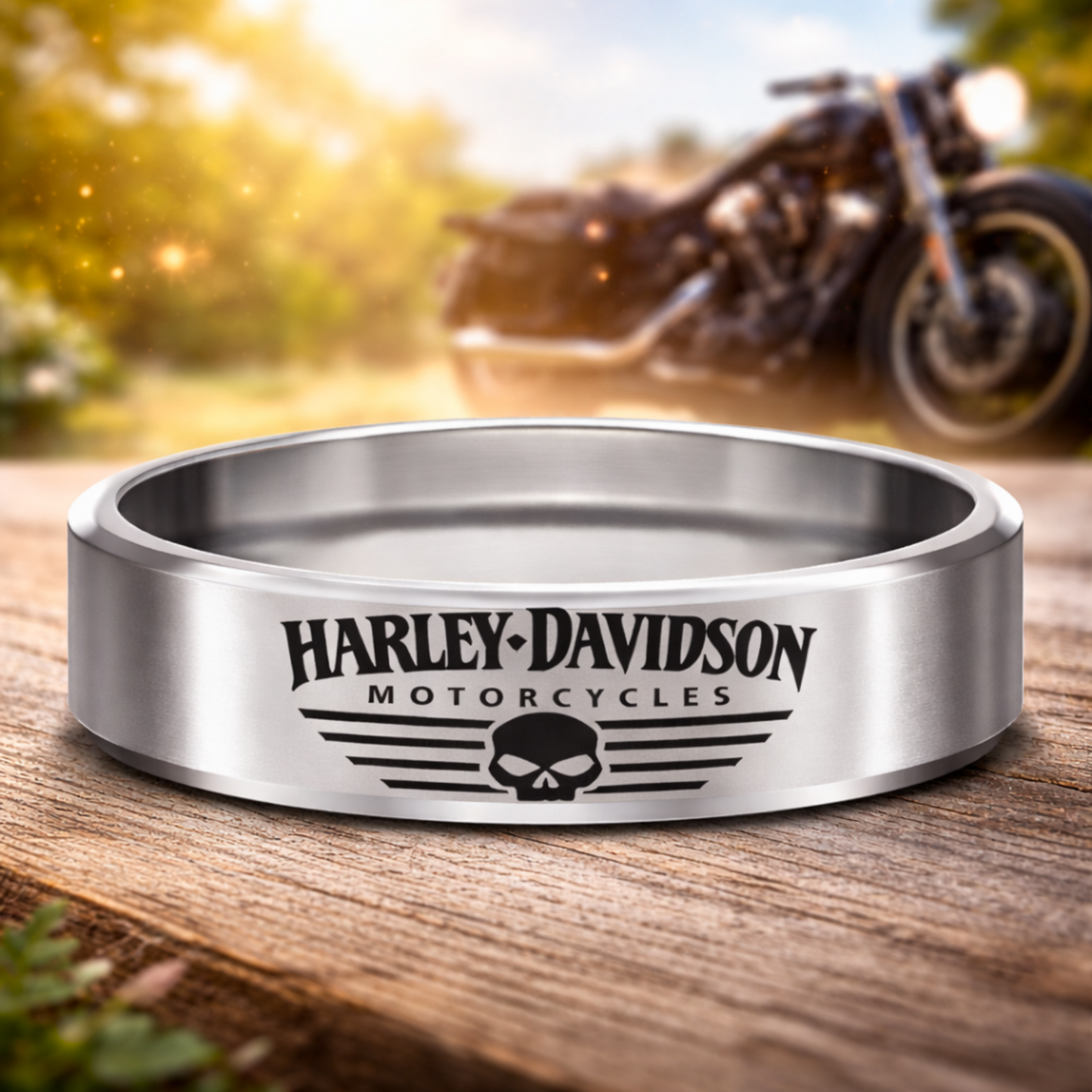 Biker Ring 😎 + Free Bracelet! 🎁