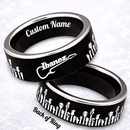 Guitarist Ring 😎 + FREE Necklace! 🎁