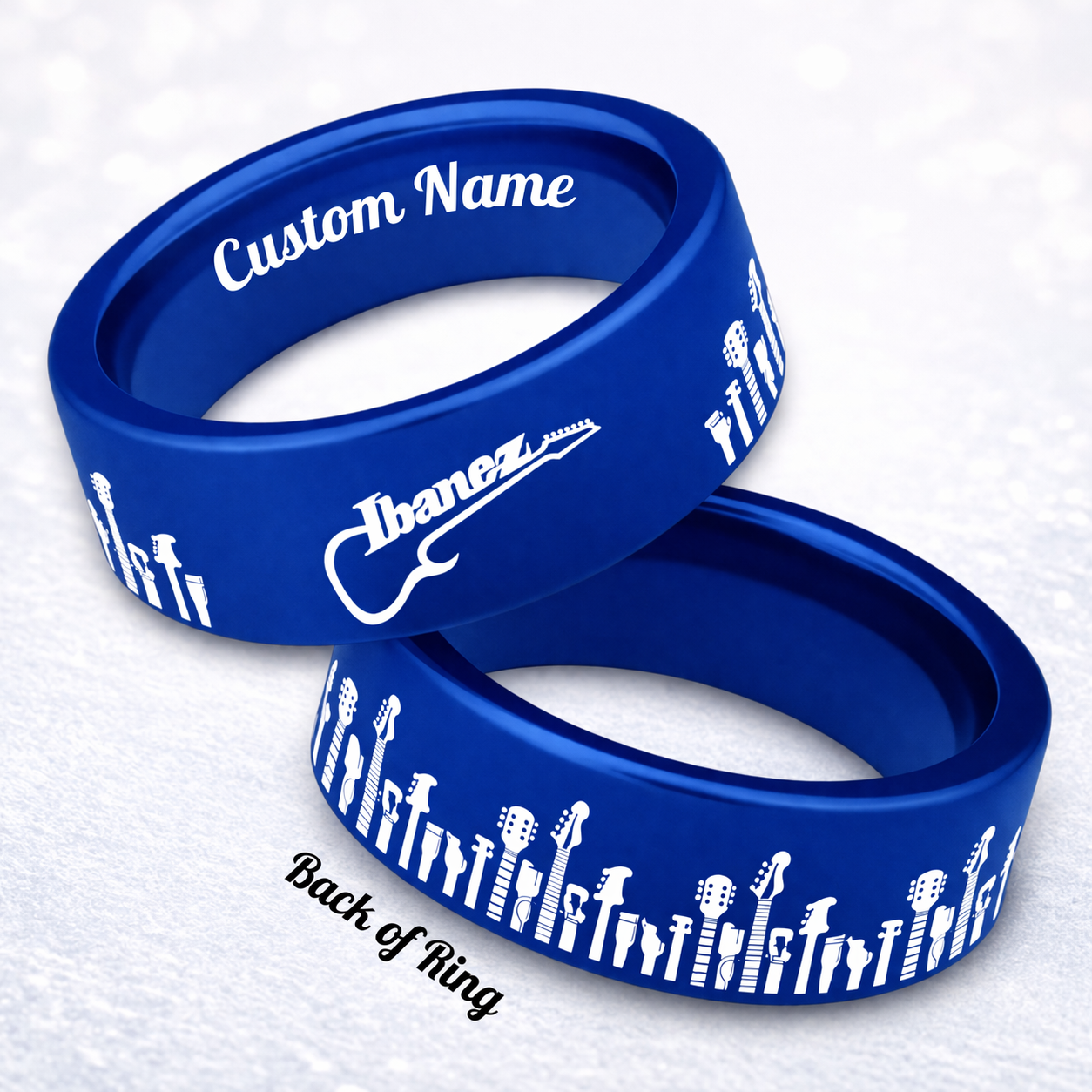 Guitarist Ring 😎 + FREE Necklace! 🎁
