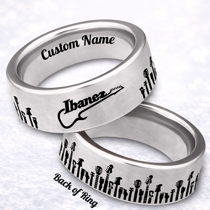 Guitarist Ring 😎 + FREE Necklace! 🎁