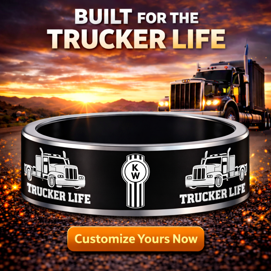 Trucker Ring 😎 + FREE Matching Bracelet! 🎁