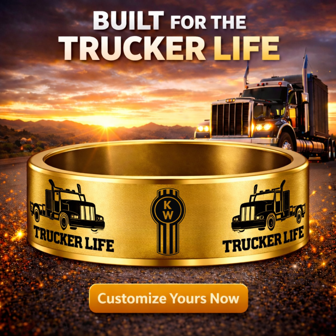 Trucker Ring 😎 + FREE Matching Bracelet! 🎁