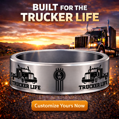Trucker Ring 😎 + FREE Matching Bracelet! 🎁