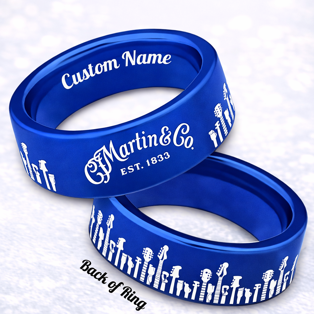 Guitarist Ring 😎 + FREE Necklace! 🎁