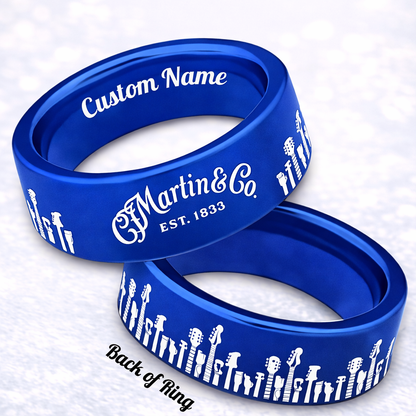 Guitarist Ring 😎 + FREE Necklace! 🎁