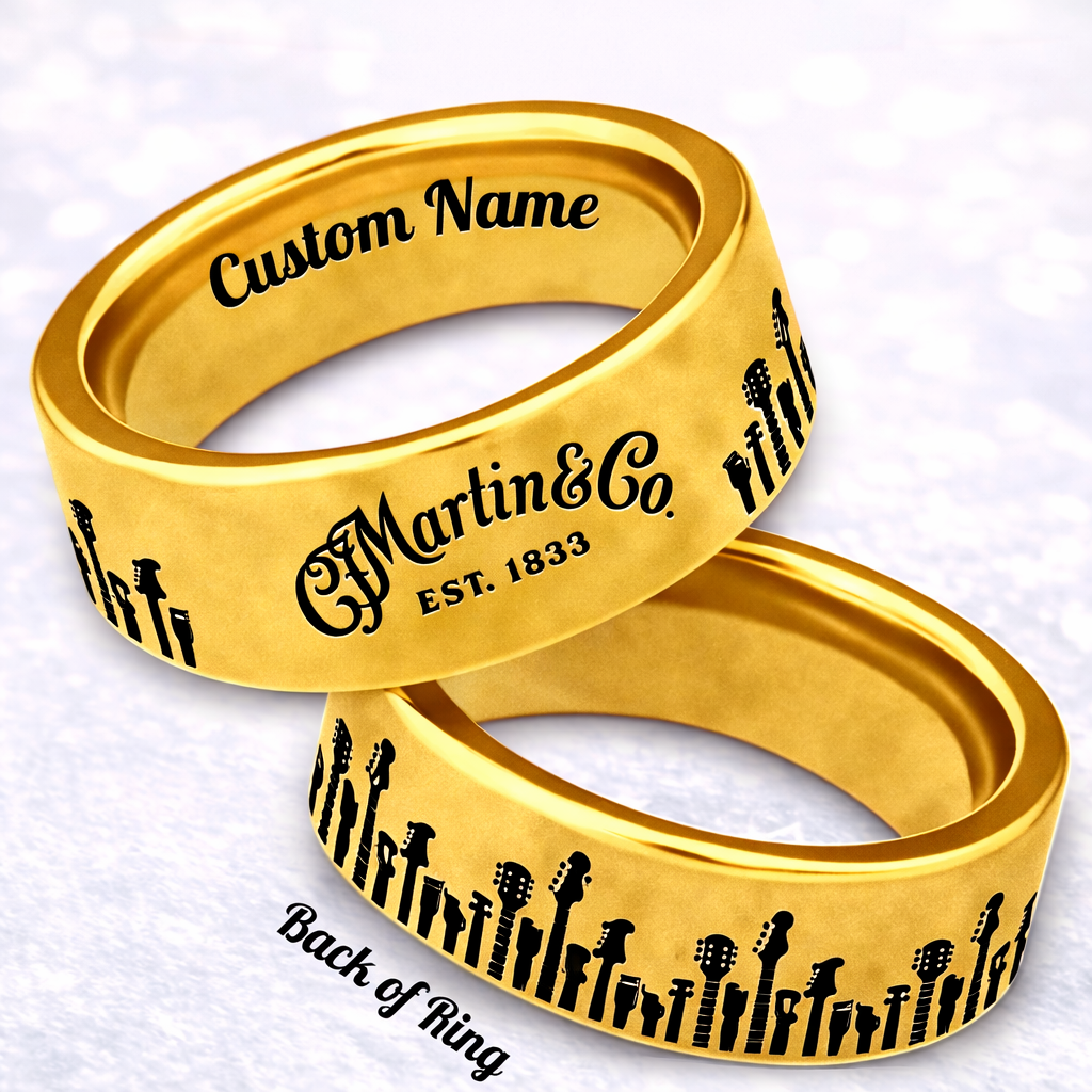 Guitarist Ring 😎 + FREE Necklace! 🎁