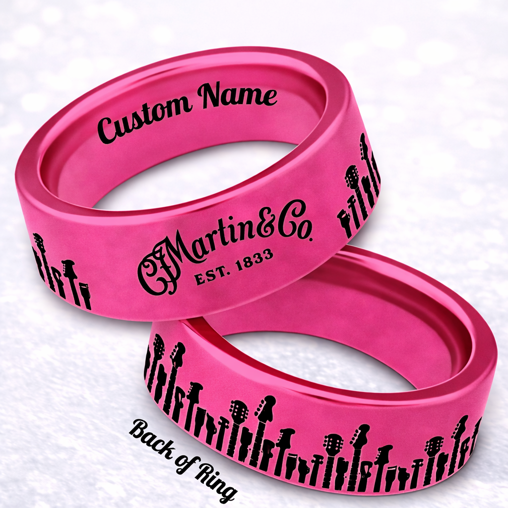 Guitarist Ring 😎 + FREE Necklace! 🎁