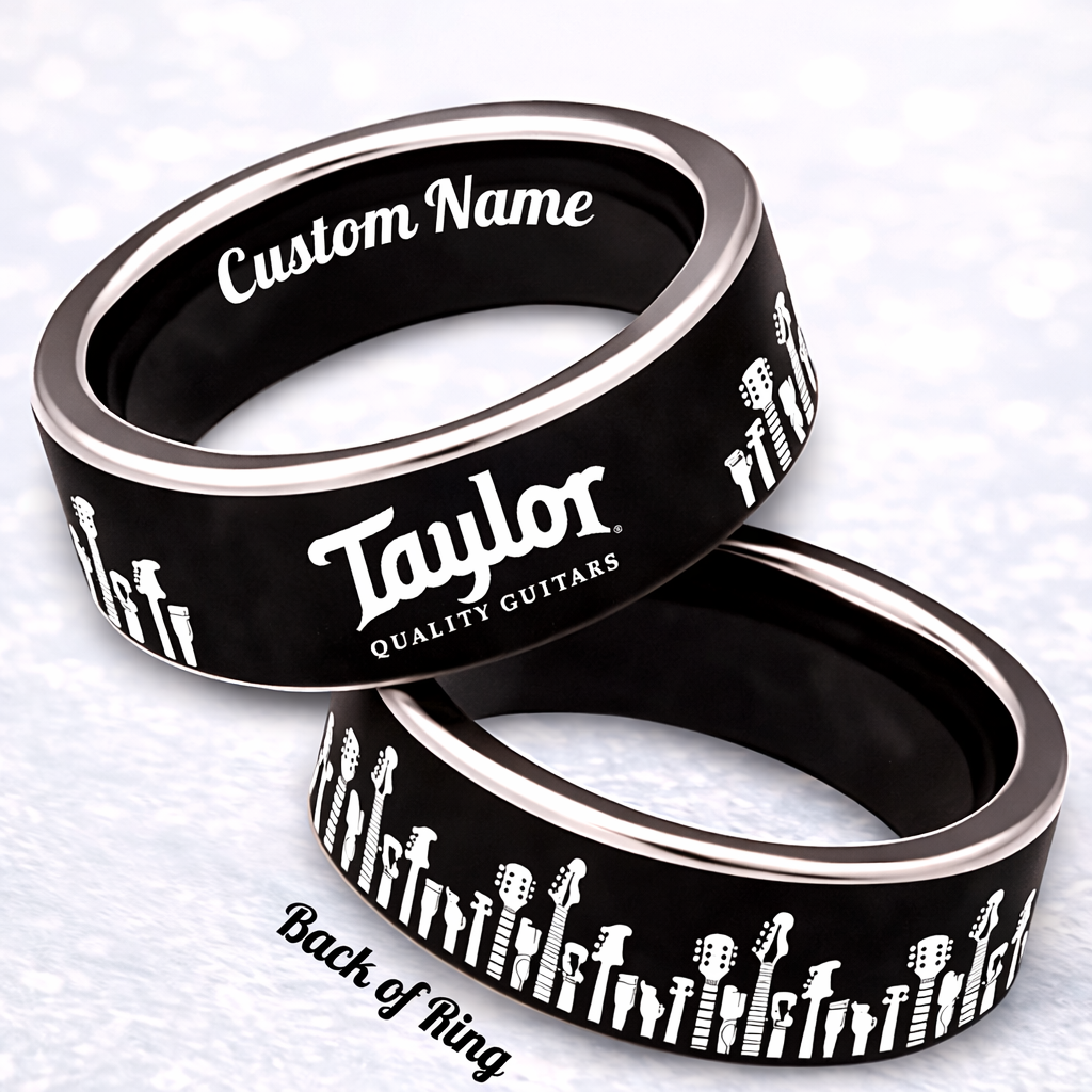 Guitarist Ring 😎 + FREE Necklace! 🎁