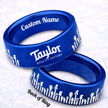 Guitarist Ring 😎 + FREE Necklace! 🎁