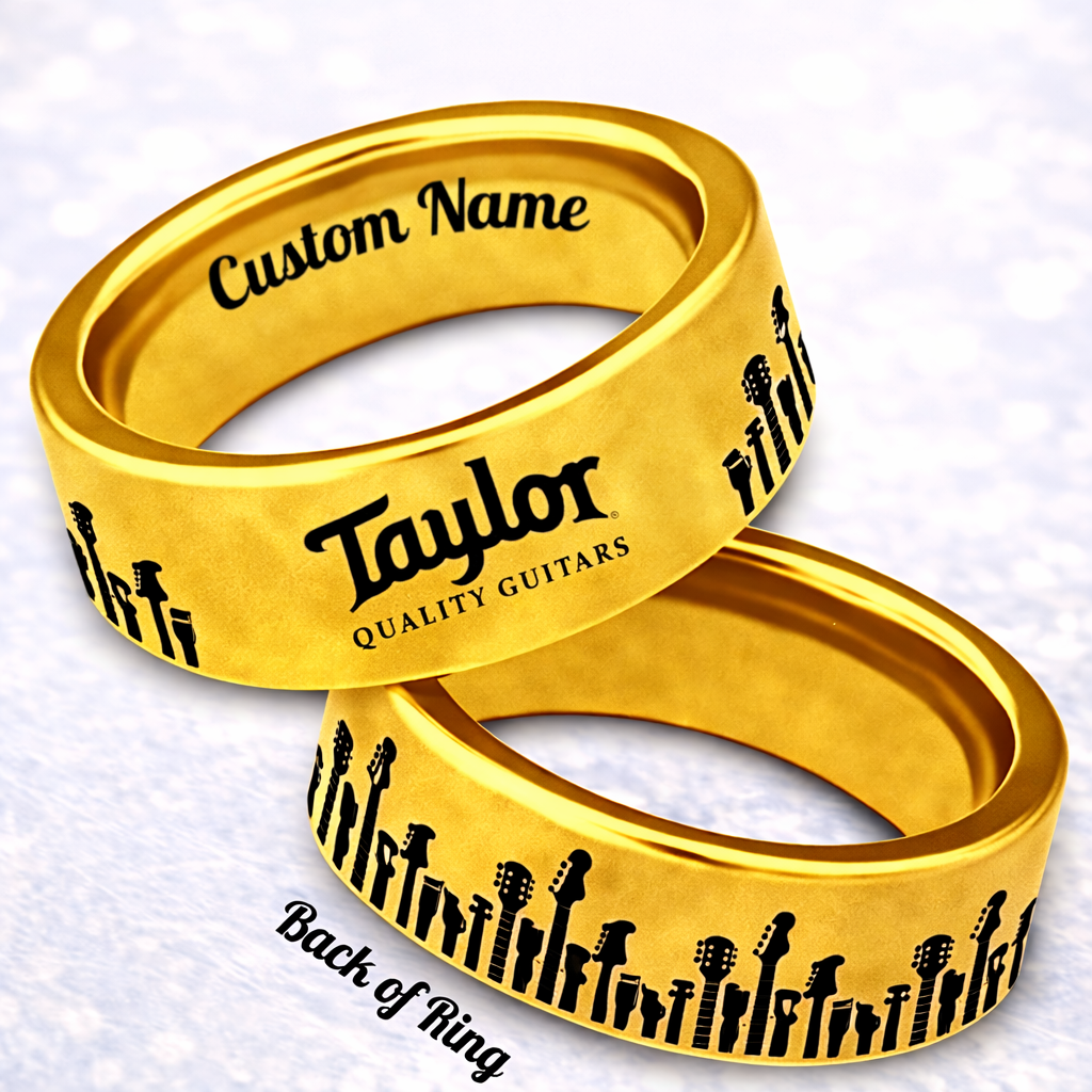 Guitarist Ring 😎 + FREE Necklace! 🎁