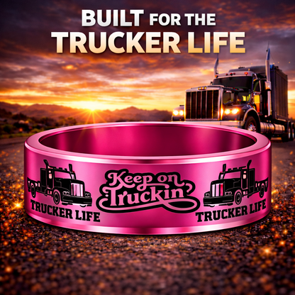 Trucker Ring 😎 + FREE Matching Bracelet! 🎁